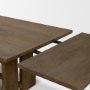 71351-AB - Rooke 84" Solid Wood Extendable Rectangular Dining Table