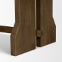 71351-AB - Rooke 84" Solid Wood Extendable Rectangular Dining Table