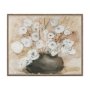 102802-FL - Butterfly Blossoms by Mercana Studio Hand-Embellished Textured Framed Canvas Artwork