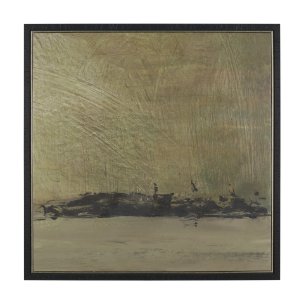 Quiet Presence II by Mercana Studio Hand-Embellished Textured Framed Canvas Artwork