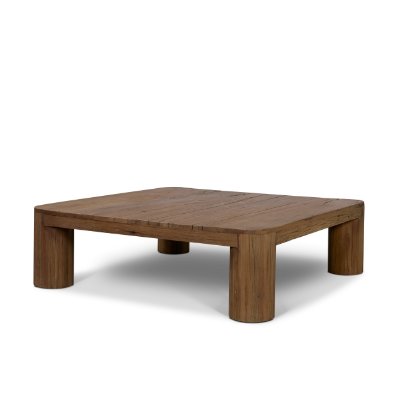 71404-AB - Hewitt Square Smooth Reclaimed Wood Coffee Table