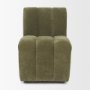 71276 - Wilkins Moss Olive Fabric Upholstered Dining Chair