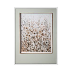 Early Fall Flowers I by Tim OToole a Hand Embellished Textured Framed Art Print Matted under Glass