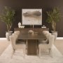 71324-AB - Alden 84" Rectangular Medium Brown Wood Dining Table