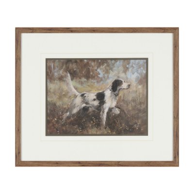 16222 - The Loyal Tracker I by Mercana Studio Textured Framed Artwork Matted under Glass