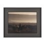 16253 - Golden Hour Cowboy Herd by Andreas Magnusson Textured FramedPhoto Print Matted under Glass