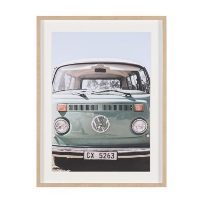 16265 - Classic Design In Soft Green Tones Shot By Clint Framed Photo Print Matted under Glass