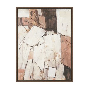Shale II by Mercana Studio Hand-Embellished Textured Framed Canvas Artwork