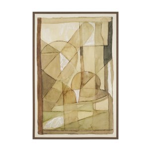 Between Tones I by Mercana Studio Hand-Embellished Textured Framed Canvas Artwork