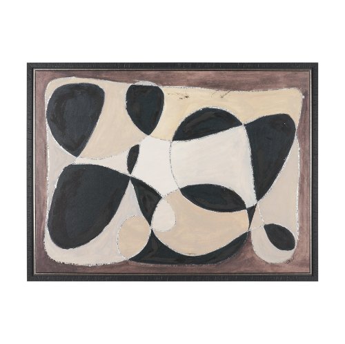 102829-FL - Desert Currents by Cristina Bartl Villa Hand-Embellished Textured Framed Canvas Artwork