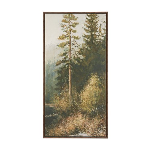 102836-FL - Heart of the Forest III by Mercana Studio Hand-Embellished Textured Framed Canvas Artwork