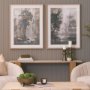16140 - Forest Whispers I by Mercana Studio Hand-Embellished Textured Framed Artwork Matted under Glass