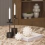 69539 - Malo 4.7L x 4.7W x 4.7H Cream Resin Small Sphere Decorative Object