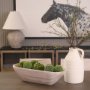 70159 - Athena Extra Large Oblong Light-Wash Reclaimed Wood Bowl