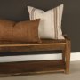 71467 - Lowen 14x26 Lumbar Copper Rust Woven Decorative Pillow