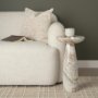 70345 - Khloe 20x20 Cream Square Pillow Cover