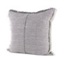 69417-CFD - Thais 20x20 Blue and Cream Fringed Pillow Cover w/Down Filler