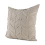 69429-CFD - Ivivva 20x20 Beige Fabric Textured Pillow Cover w/Down Filler