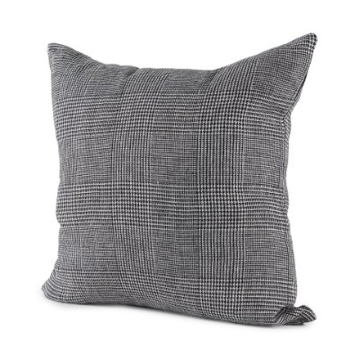 69431-CFD - Ramone 20x20 Black and White Fabric Pillow Cover w/Down Filler