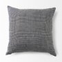 69431-CFD - Ramone 20x20 Black and White Fabric Pillow Cover w/Down Filler