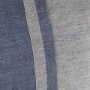 69441-CFD - Aubrielle 20x20 Gray and Blue FabricPillow Cover w/Down Filler