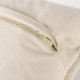 68391-CFD - Beardell 18x18 Cream And Black w/Tassels Pillow Cover w/Down Filler