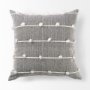 68881-CFD - Linda 20x20 Navy And Cream With White Detail Pillow Cover w/Down Filler