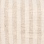 70326-CFD - Jace 16x28 Cream w/ Beige Stripe Lumbar Pillow Cover w/Down Filler