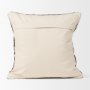 70343-CFD - Khloe 20x20 Taupe Square Pillow Cover w/Down Filler