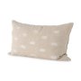 68892-CFNA - Lacey 13x21 Beige/White Decorative Pillow Cover w/Non-Allergen Filler