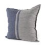 69441-CFNA - Aubrielle 20x20 Gray and Blue FabricPillow Cover w/Non-Allergen Filler