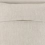 69445-CFNA - Mae 20L x 20W Beige Fabric Pillow Cover w/Non-Allergen Filler