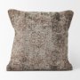 70343-CFNA - Khloe 20x20 Taupe Square Pillow Cover w/Filler