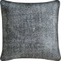 56013-CFD - Laneus II 22x22 Dark Gray Speckled Decorative Pillow Cover w/Filler