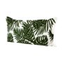67352-CFNA - Boyle II 13x21 Green Tropical Palm Leaf Decorative Pillow Cover w/Non-Allergen Filler
