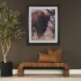 71466 - Lowen 22x22 Square Copper Rust Woven Decorative Pillow