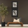 16237 - Orange Tree by Cristina Bartl Villa Hand-Embellished Textured Framed Artwork Matted under Glass