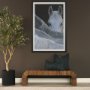 71469 - Lowen 14x26 Lumbar Navy Woven Decorative Pillow