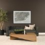 102792-FL - Helical by Mercana Studio Hand-Embellished Textured Framed Canvas Artwork