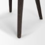 71252 - Nolan Slope Charcoal Chenille Dining Chair