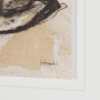 16221 - Cowboy by Mercana Studio Hand-Embellished Textured Framed Artwork Matted under Glass