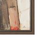 102798-FL - Shale I by Mercana Studio Hand-Embellished Textured Framed Canvas Artwork