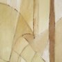 102808-FL - Between Tones II by Mercana Studio Hand-Embellished Textured Framed Canvas Artwork
