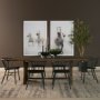 71351-AB - Rooke 84" Solid Wood Extendable Rectangular Dining Table