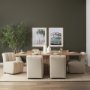 71275 - Wilkins Beige Performance Fabric Upholstered Dining Chair