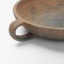 71509 - Cotto Round w/ Handles Weathered Terracotta Decorative Bowl