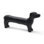 71585 - Dash Long Black Metal Dachshund Dog Object