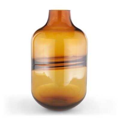 71616 - Aurel Tall Orange Glass Vase