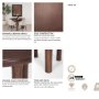 70874-AB - Soma 48" Red Brown Acacia Wood Round Dining Table