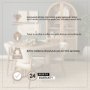 70884-AB - Soma 48" Light Brown Mango Wood Round Dining Table